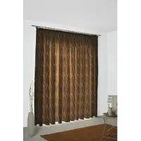 Wirth 1100000002199 "Lupara" Gr. 2, orange, B:132cm H:175cm, Jacquard, Baumwolle, Polyester, Gardinen, 1100000002199