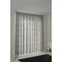 Adam Audio Vorhang ADAM "Flower Cuvée" Gr. 4, schwarz, B:145cm H:245cm, Jacquard, Baumwolle (Bio-Baumwolle), Gardinen, Vorhang, aus 100% Bio-Baumwolle