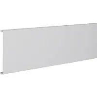 Hager FB6011027035 Leitungsführungskanal-Oberteil aus PVC zu FB mit Oberteilbreite 110mm lichtgrau - 2 Meter
