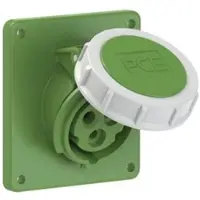 Pce 4132-10 CEE-Anbausteckdose schräg (92x100mm) 16A 3p 10h IP67 413210