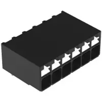 Wago 2086-1226/997-607 THR-Leiterplattenklemme,Drücker,1,5 mm2,schwarz 20861226997607 - 415 Stück