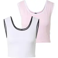 Urban Classics Ladies Contrast Cropped Top - 190991