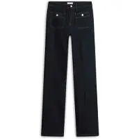 Tommy Hilfiger Bootcut-Jeans "DNM RINSE BOOTCUT RW", Damen, Gr. 32, Länge 30, blau (rinse), Denim/Jeans, Obermaterial: 99% Baumwolle, 1% Elasthan, unifarben, regular fit, Jeans Bootcut-Jeans