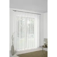Wirth Vorhang "Chloé" Gr. 3, weiß, B:600cm H:120cm, Polyester, Gardinen, Vorhang, Store