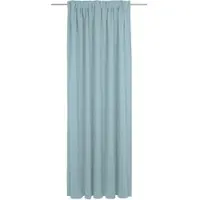 Wirth Vorhang "Trondheim B", blau (hellblau), B:132cm H:265cm, Polyacryl, Gardinen, Vorhang, nach Maß