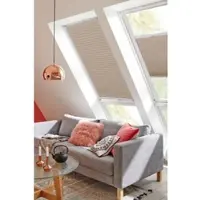Sunlines Dachfensterplissee "StartUp Style Honeycomb VD" abdunkelnd verspannt mit Führungsschienen