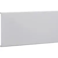 Hager FB6013027035 Leitungsführungskanal-Oberteil aus PVC zu FB mit Oberteilbreite 130mm lichtgrau - 2 Meter