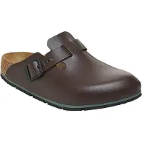 Birkenstock Boston Pro LE SL 2.0 Clog Java nach EN ISO 20347:2022 SR, Weite: schmal braun Größe 48