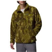 Columbia - Rugged Ridge High Pile Half Zip - Fleecepullover Gr XXL oliv/braun
