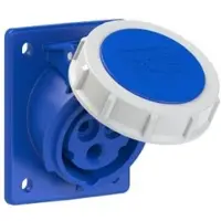 Pce 4132-6f78 CEE-Anbausteckdose schräg (70x85mm) 16A 3p 6h IP67 41326f78
