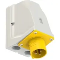 Pce 9513-4 CEE-Wandgerätestecker 16A 3p 4h IP44 95134