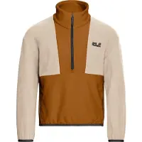 Jack Wolfskin - Kid's Colorblock Taunus Halfzip - Fleecepullover Gr 176 beige/braun
