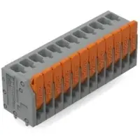 Wago 2601-3114 Leiterplattenklemme,Hebel,1,5 mm2,grau 26013114 - 40 Stück
