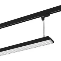 LTS 666544 LUZ Pendelleuchte für Stromschiene 19W 830 2460LM DALI Batwing schwarz Leistungsklasse 1 / ONETrack Stromschienen LUZ-PT13