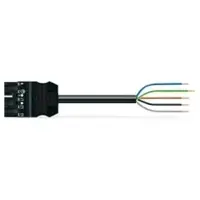 Wago 771-9995/206-401 konfektionierte Anschlussleitung,Eca,Stecker/offenes Ende,schwarz 7719995206401