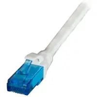 Infralan IPK-6A-U-HFR-GR-1500 INFRALAN RJ45 Patchkabel U/UTP, Cat.6A, LSZH, Premium, 500MHz, 15m, grau IPK6AUHFRGR1500