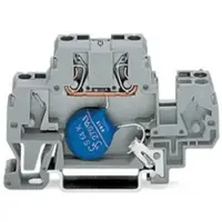 Wago 870-523/281-586 Bauelementklemme,Doppelstock,mit Varistor,grau 870523281586 - 25 Stück