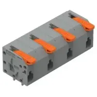 Wago 2601-1504 Leiterplattenklemme,Hebel,1,5 mm2,grau 26011504 - 50 Stück