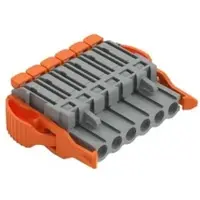 Wago 2231-1110/038-000 1-Leiter-Federleiste,Hebel,Push-in CAGE CLAMP,grau 22311110038000 - 50 Stück