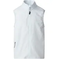 The North Face - Fontanales Wind Vest - Laufweste Gr L weiß/grau