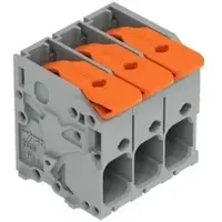 Wago 2606-1103/020-004 Leiterplattenklemme,Hebel,6 mm2,schwarz 26061103020004 - 72 Stück