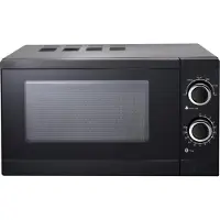 PKM MW700-17UB2, Arbeitsplatte, Solo-Mikrowelle, 17 l, 700 W, Drehregler, Edelstahl