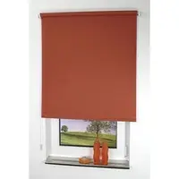 Liedeco Seitenzug-Rollo, terracotta, Polyester - orange