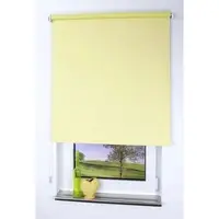 Liedeco Seitenzugrollo "Uni" Gr. 6, gelb, B:122cm H:180cm, Polyester, Rollos, Seitenzugrollo