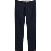Gant für Herren. 1501000 Chino-Hose Slim Fit Marineblau (34/34), Lässig, Baumwolle, Klassisch