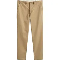 Gant für Herren. 1501001 Beige Chinos Regular Fit (33/34), Lässig, Klassisch, Bio-Baumwolle