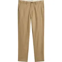 Gant für Herren. 1501000 Beige Chino-Hose im Slim Fit (36/32), Braun, Lässig, Baumwolle, Klassisch