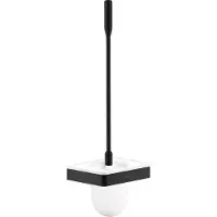 Hansgrohe AXOR UNIVERSAL Accessories WC-Bürstenhalter Wandmontage, 42835670, Farbe: Mattschwarz