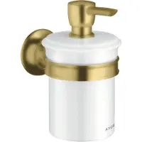 Hansgrohe AXOR Montreux Lotionsspender, 42019950, Farbe: Brushed Brass