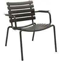 Houe Sessel Alua schwarz, Designer Henrik Pedersen, 69.5x76x71.5 cm