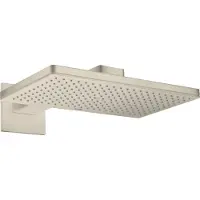 Hansgrohe Kopfbrause Axor m Arm, ek Ro, 460x300mm, 1j, brush. ni.