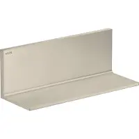 Hansgrohe AXOR UNIVERSAL Rectangular Ablage, Metall, Länge 300mm, 42644820, Farbe: Brushed Nickel