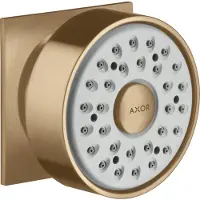 Hansgrohe Seitenbrause Axor eck Ros., schwenkb., 1j, brushed bronze