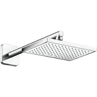 Hansgrohe Kopfbrause EcoSmart Axor Deck.- o. Wandmont., 245x185mm, 1j, chr