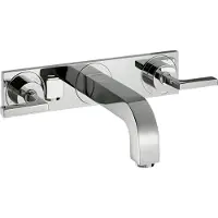 Axor 39148000 3-Loch Waschtischarm.Axor Citterio