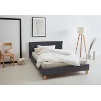 OTTO products "Heddi" in 5 Breiten: von 90cm-200cm, Biese am Kopfteil, Strukturstoff