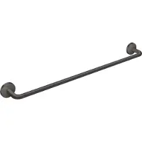 Hansgrohe AXOR UNIVERSAL Circular Badetuchhalter, 600mm, 42860340, Farbe: Brushed Black Chrome