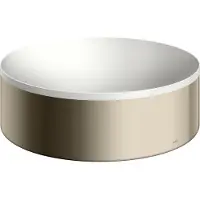 Hansgrohe AXOR Suite Aufsatzwaschtisch 300 ohne Hahnloch und Überlauf, Polished Nickel