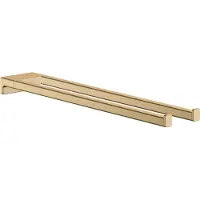 Hansgrohe AddStoris Handtuchhalter, 41770140, Farbe: Brushed Bronze