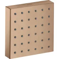 Hansgrohe AXOR Starck ShowerCollection Brausemodul Unterputzmodell 12 x 12, 28491310, Farbe: Brushed Red Gold