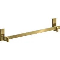 Hansgrohe AXOR UNIVERSAL Rectangular Badetuchhalter, Länge 600mm, Metall, 42661990, Farbe: Polished Gold Optic