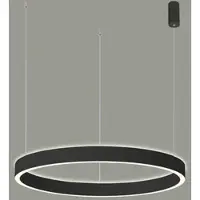 ITALUX LED-Pendelleuchte 60W BRASCO UP DOWN PND-56215D-060RPP-BK-3KS4K-TRDIMM