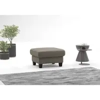 Home affaire Polsterhocker "Varese", delphine, B:77cm H:49cm T:67cm, Hocker, Polsterhocker, Kreuznaht in beige