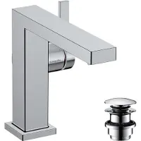 Hansgrohe Einhebel-Waschtischarmatur Tecturis E Ausl. 155mm, m Push-Open-Ablaufg., chrom