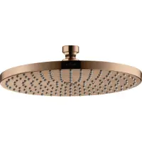Hansgrohe AXOR Starck ShowerSolutions Tellerkopfbrause 240 1-jet, 28494300, Farbe: Polished Red Gold