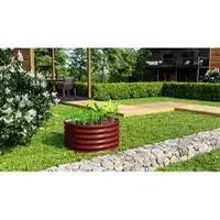 Pergart Vitavia Hochbeet "Terra 401" rubin 40 cm Modell "Rund"